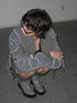 CODE MAZE ECO FABRIC BOMBER JACKET -GRAY (BAMBOO CHARCOAL)-
